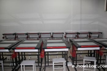 二维动画实验室一角